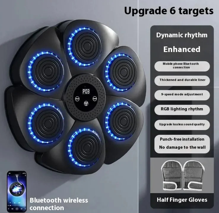 Box Mastery Smart Boxing Machine (+Free Gloves)